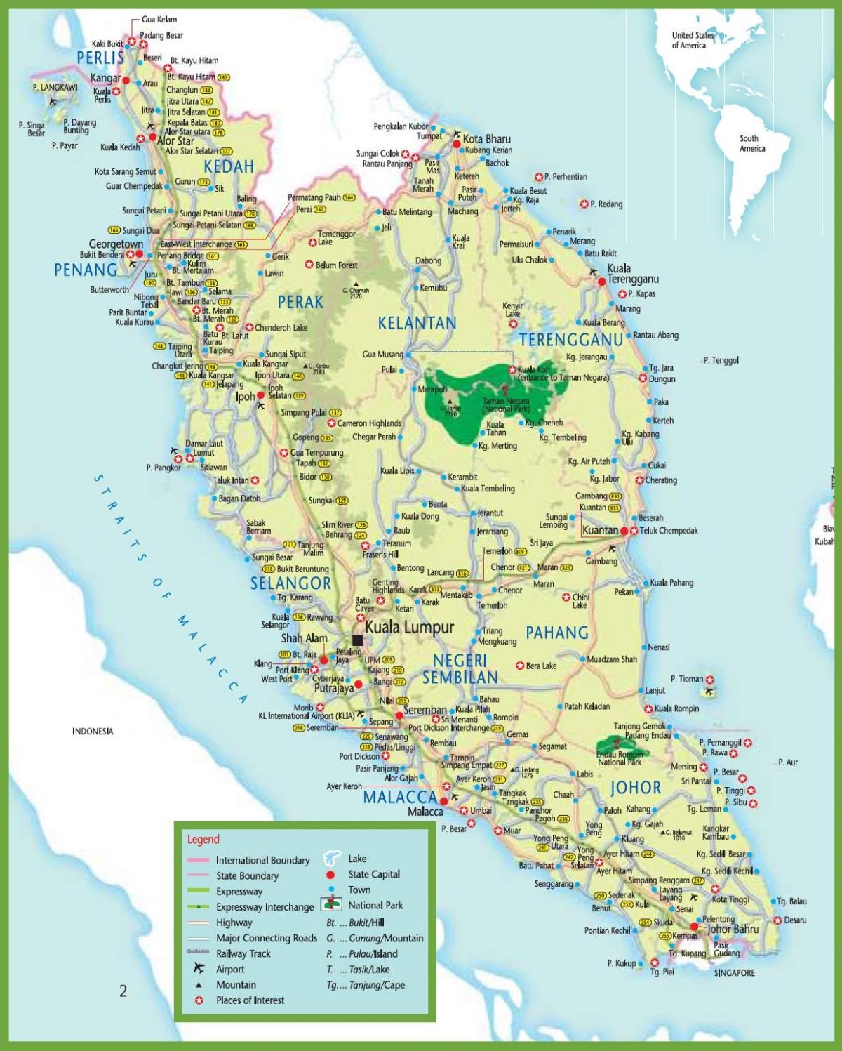 mrt 지도에서 말레이시아