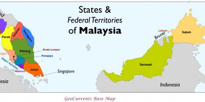 말레이시아에는 무료 지도