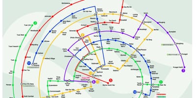 Mrt 라인지도 말레이시아